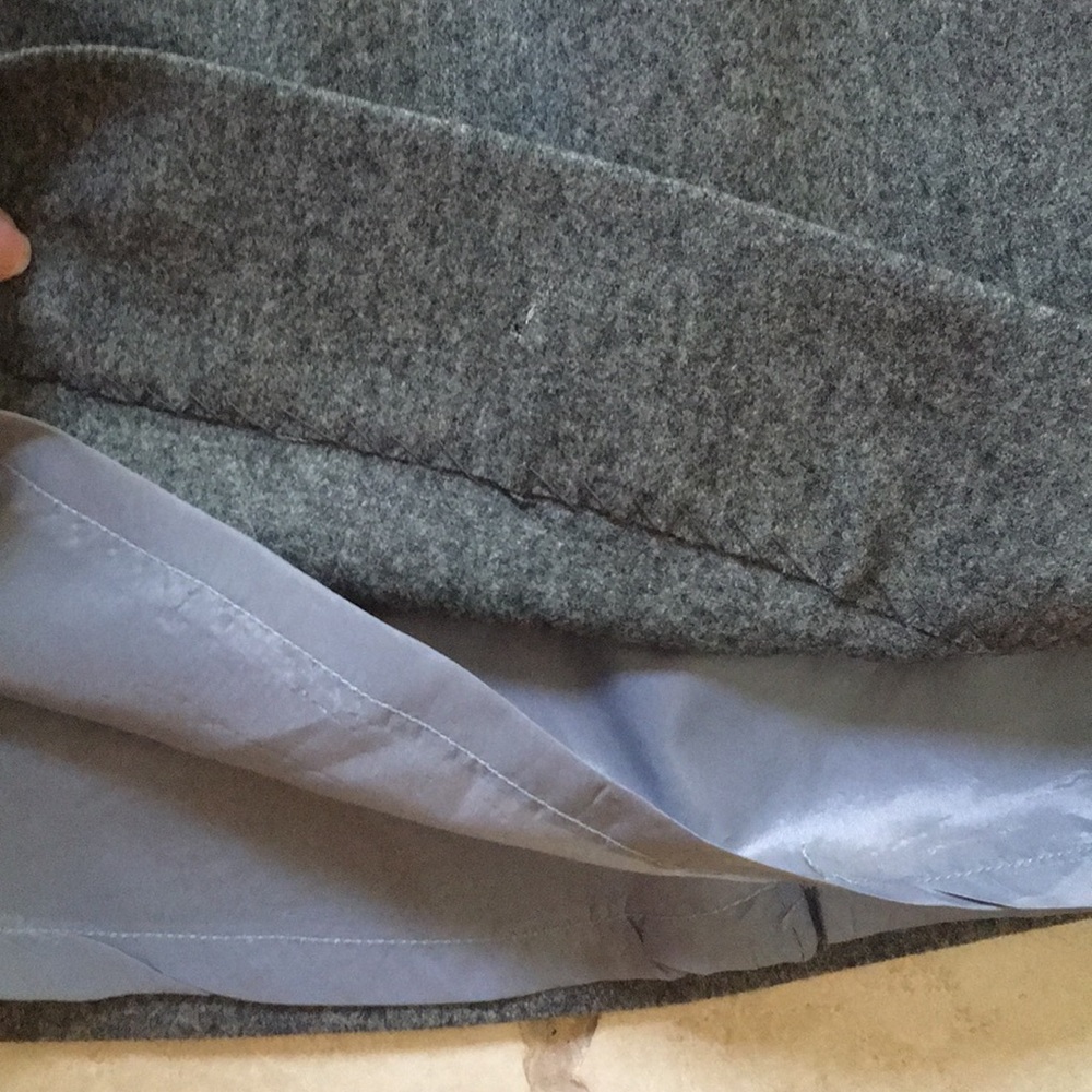 Pendleton Wool Gray Skirt - image 6